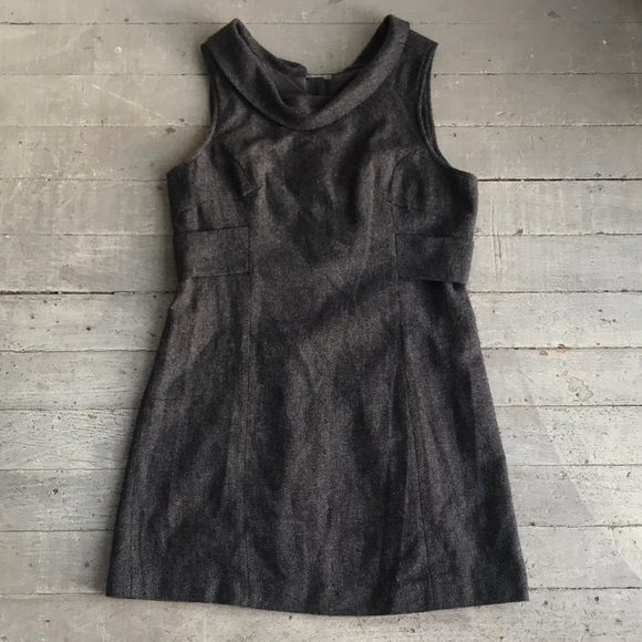 Jack by BB Dakota Dresses & Skirts - Jack BB Dakota wool Blend Gray Career Dress Cowl Neck Women’s Large